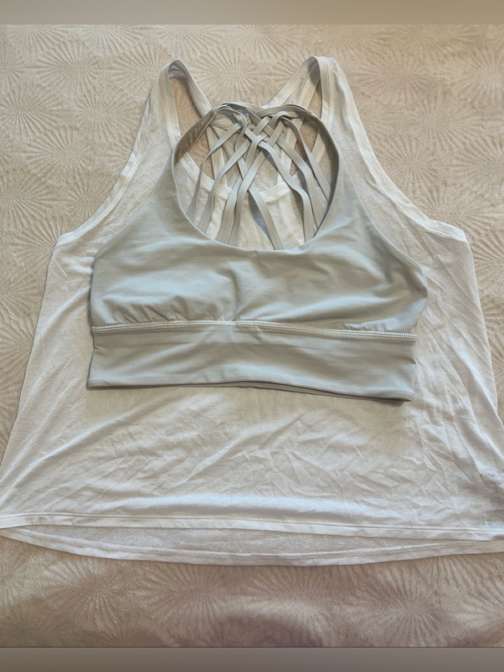 Lululemon & Athleta Strappy Sports Bra & Tank - Women sz.10 & XL